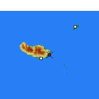 Nearby Forecast Locations - Madeira - Map