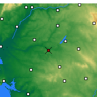 Nearby Forecast Locations - Mora - Map