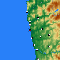 Nearby Forecast Locations - Esposende - Map