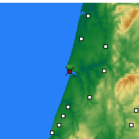 Nearby Forecast Locations - Figueira da Foz - Map
