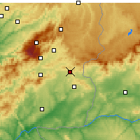 Nearby Forecast Locations - Penamacor - Map