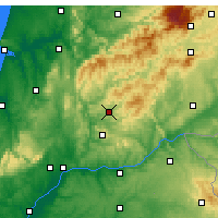 Nearby Forecast Locations - Sertã - Map