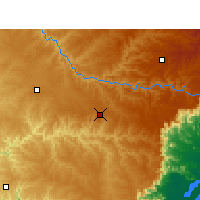 Nearby Forecast Locations - Bom Jesus - Map