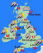 Forecast Fri May 20 United Kingdom