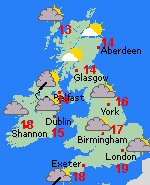 Forecast Sat Sep 23 United Kingdom